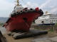 Flexibele luchtzakken van rubber voor schepen